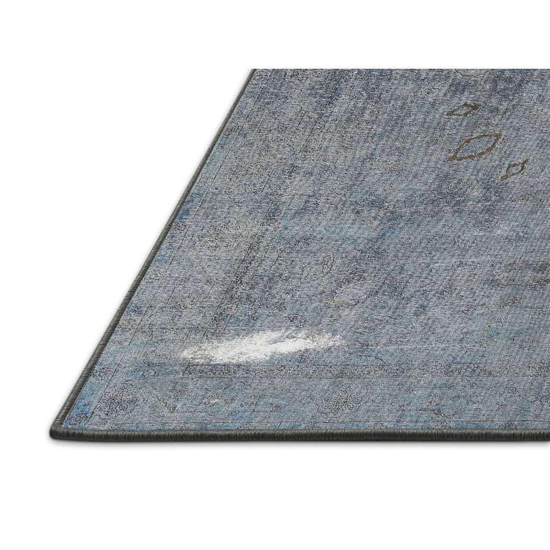 Shubert Wool Oriental Indoor Rug, Rectangle 7' x 9'