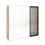 Armoire de salle de bain avec miroir