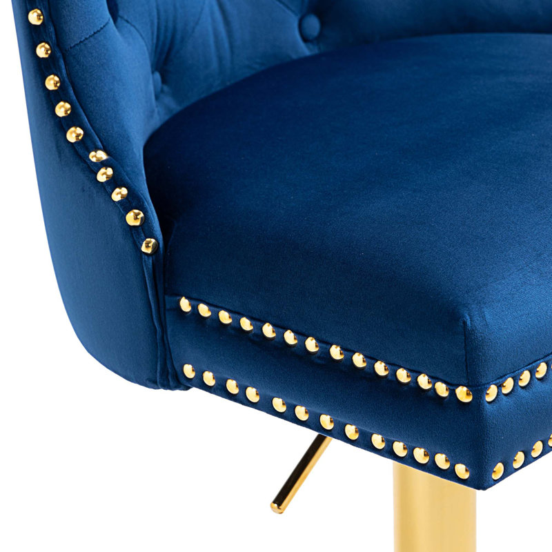 Tabouret Dalicia, Bleu marine