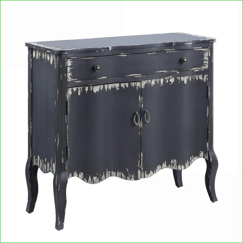 Antique Grey Rectangular Coffee Table for Living Room, Versatile Storage & Fully Assembled
