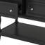Meuble-lavabo 36 po avec lavabo simple, 4 tiroirs et tablette ouverte 36 po-1798257430