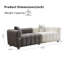 83.46 " Velvet and Teddy Sofa-1641614854