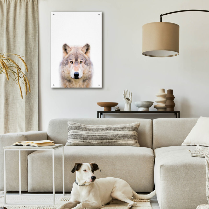 «Wolf» par Tai Prints, H 36 po x l 24 po x P 0,2 po