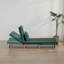 Chaise convertible en velours pliable-115641777