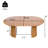 Westcott 47"–78" Mid-Century Modern Extendable Dining Table With Rubberwood Base-124902305