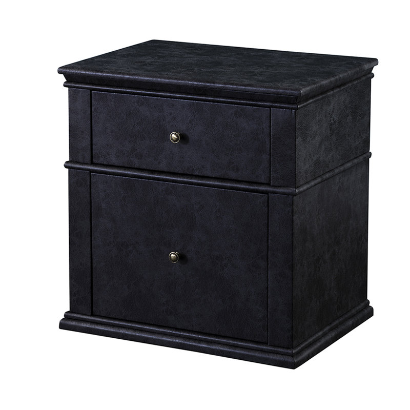 Orleans 24'' W Nightstand, Dark Gray