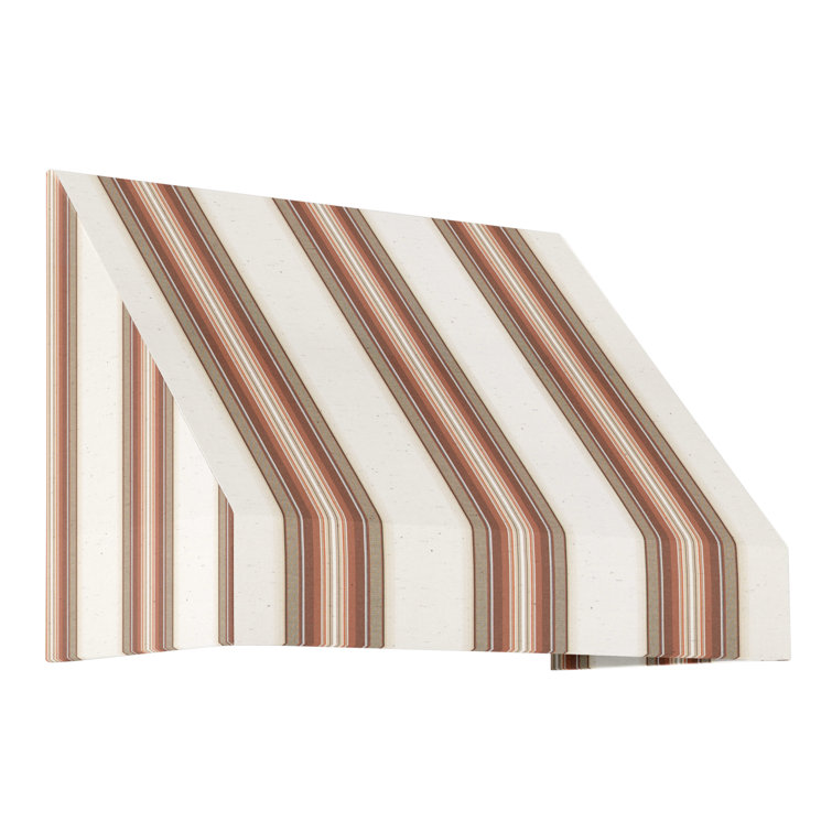 Auvent fixe en tissu acrylique New Yorker Awntech