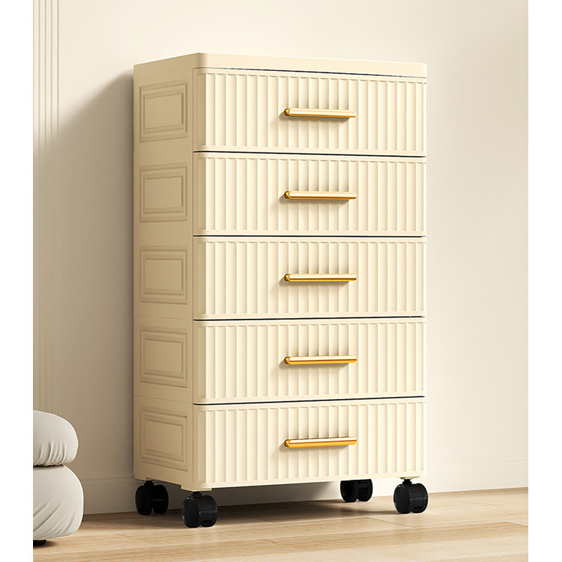 Plastic 5 - Drawer Standard Accent Chest