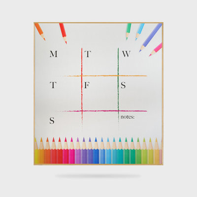 Coloring Magnetic Wall Mounted Dry Erase Board