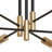 Aishvi 6 - Light Dimmable Modern Linear Chandelier