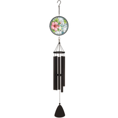 40 inch Cardinal Stain Glass Wind Chime - 34D30DFF4A9F4D9EBEA10C4F8C78EAC4