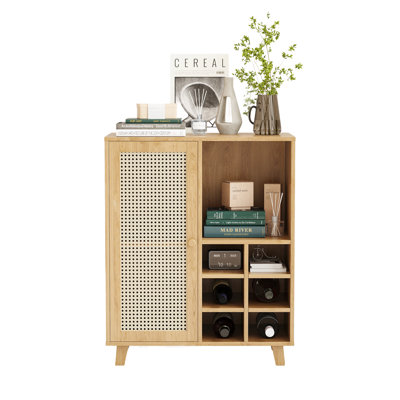 Buffet Buffet avec porte-bouteilles