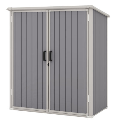 5 ft. W x 3 ft. D Horizontal Storage Shed
