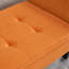 Banc de lit 51,5 po avec rangement en velours orange-646231453-646231425