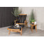 Maurice 200cm Long Reclining Acacia Single Chaise