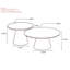 Ensemble de tables basses 2 pièces Modern