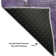 Premium Machine Washable Cerrito AMF518 Purple Rug