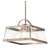 Darton 3-Light Classic Pewter Square Convertible Pendant-50259424