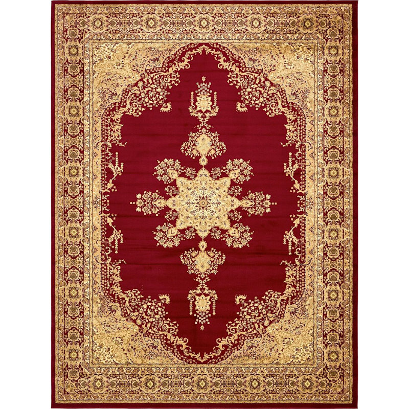 Tapis oriental rouge Gangemi, Rectangle 9 pi x 12 pi