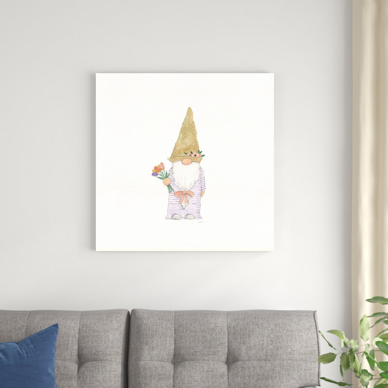 Gnomes de Pâques III, H 30 po x l 30 po x P 1,25 po
