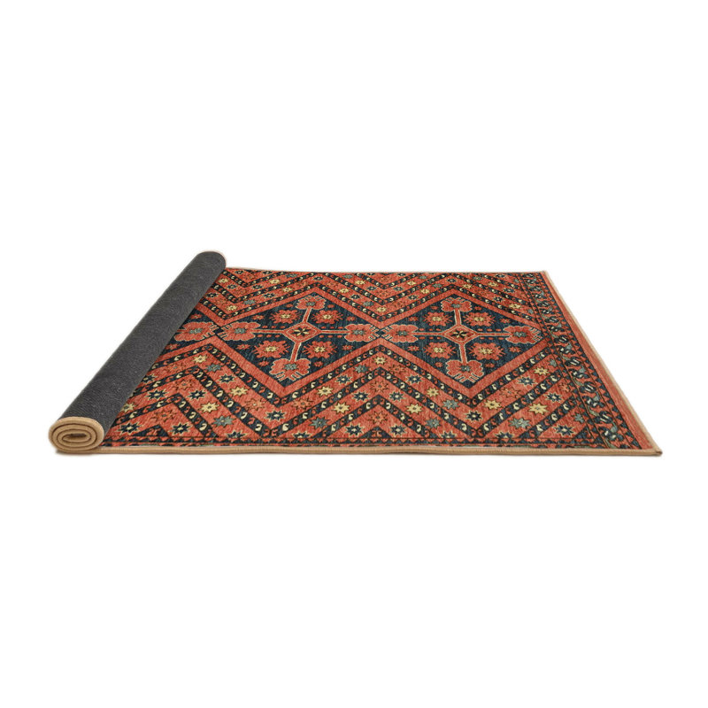 Abstract Indoor Rug, Round 7'