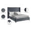 Lit plateforme tapissier capitonné à profil bas en bois massif Joclynn-1565311018-1565311009-1595070751