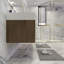 Ensemble de meuble-lavabo mural double l 72 "Glasgow-2055415417