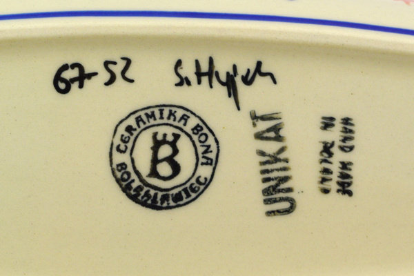 Passion Poppy Stoneware Platter