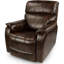 Fauteuil inclinable surdimensionné en cuir Vegan