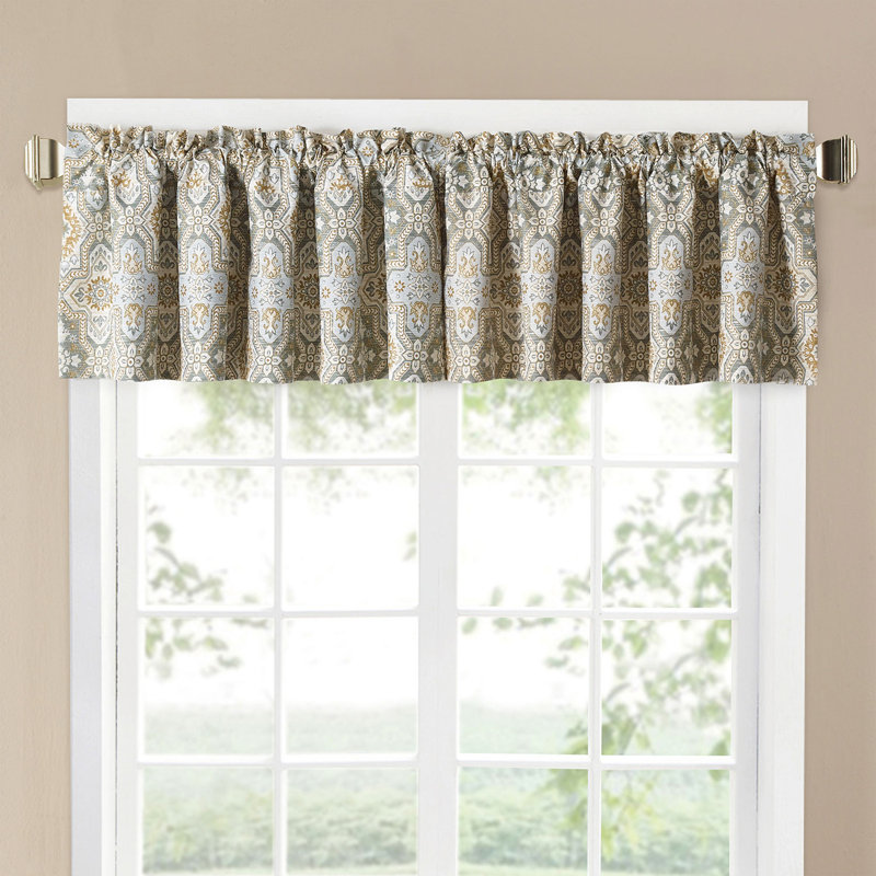 Lanza Floral Tailored Window Valance