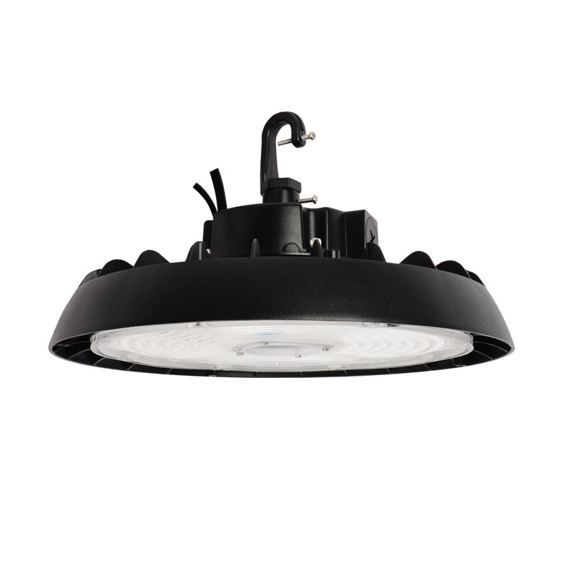 Plafonnier rond en hauteur, Noir