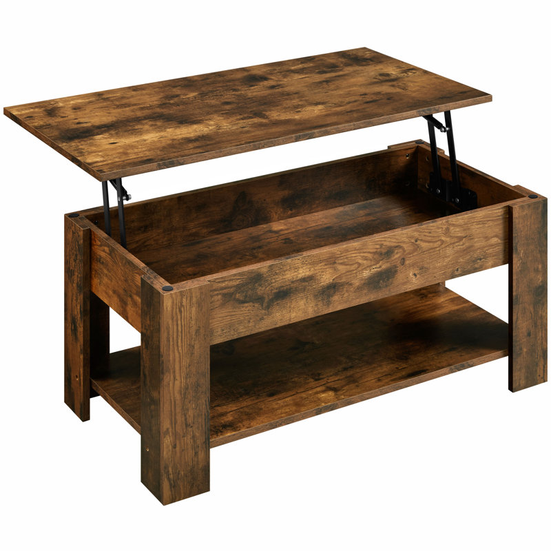 Table basse Ajeem, H 19,5 po x L 47,5 po x l 23,5 po, Espresso