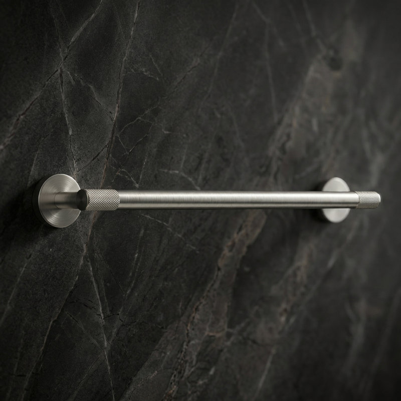 Forward Towel Bar, Brushed Nickel