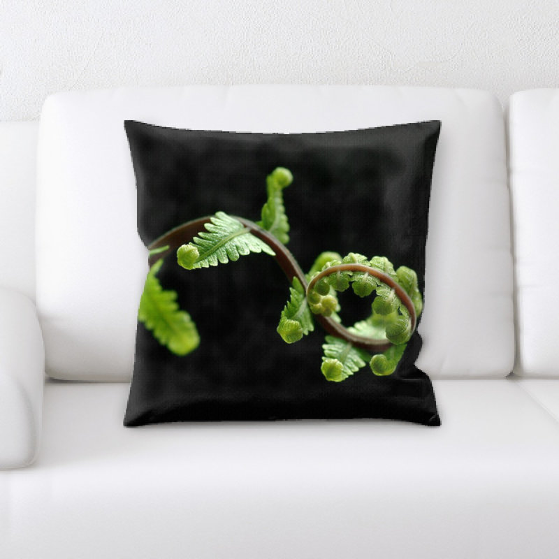 Housse et insert de coussin carré Fern