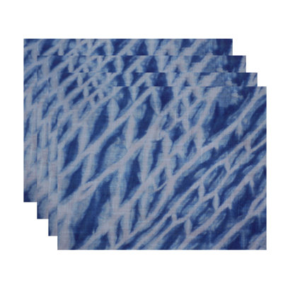 Grand Ridge Polyester Geometric Rectangle Placemat