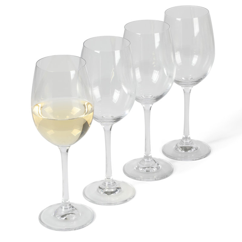 Ensemble de verres à vin blancs à pied 13 oz Martha Stewart Vivica