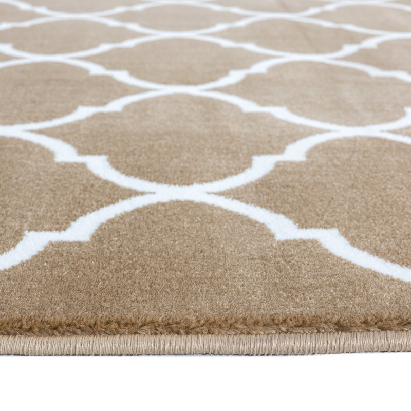 Geometric Indoor Rug, Rectangle 2' x 3'