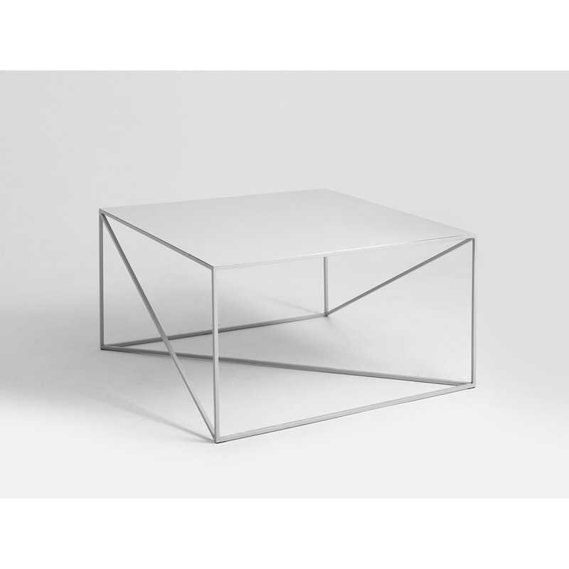 Quiana Frame Coffee Table, H45 x L80 x W80cm, Grey