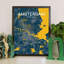 Amsterdam City Map - No Frame Print-2076602319