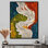 Oras Biomorphism Earth Rhythm In Chaos V - Abstraction lyrique, art mural