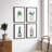 " Succulent And Cactus Potted Plants Watercolor Botanical Artwork Nature Modern Decor " 4 - Pieces-101520471-101520472