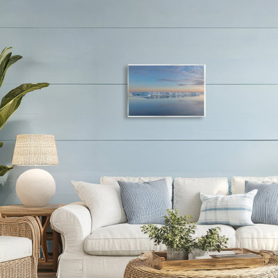 Iceberg Ocean Reflection Wall Plaque, design by Richard Silver