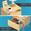 Table de chevet en MDF Polyfurniture (tiroir simple)-101635646