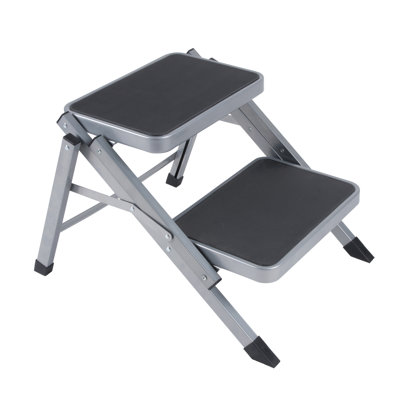 Crim 2 - Step Steel Lightweight Folding Small Step Ladder