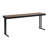 Max Seating Folding Table, MDF Core/ProtectEdge, Cantilever Legs, Walnut-87293249