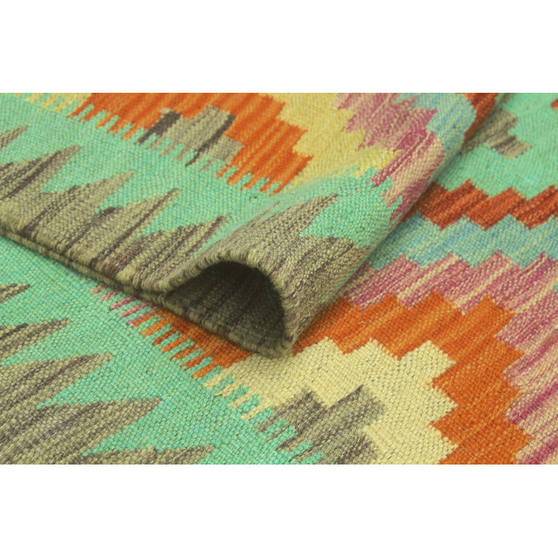 Bobbee Wool Geometric Indoor Rug