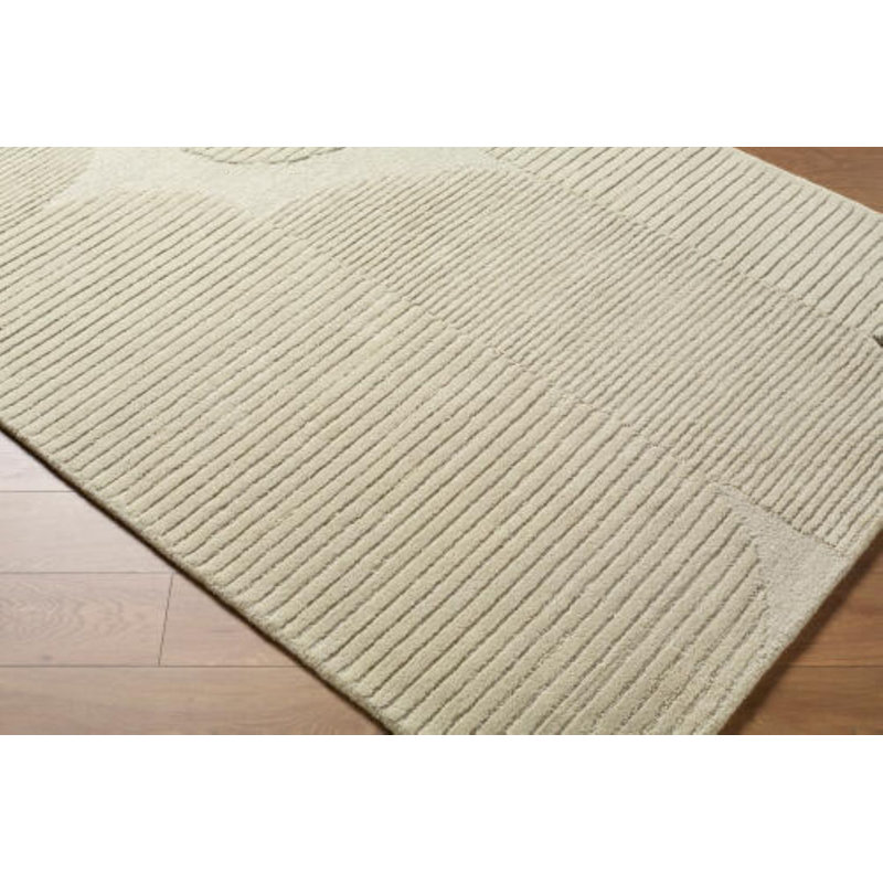 Tate Hand Tufted Indoor Area Rug, Rectangle 5' x 7'6"