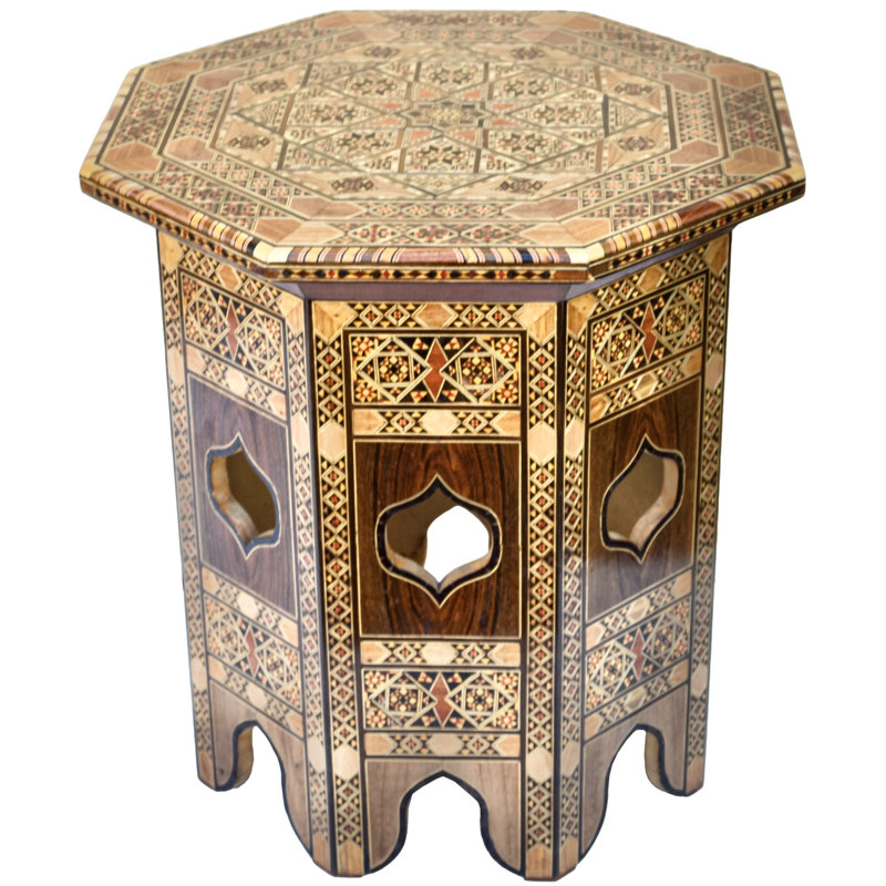 Solid Wood End Table