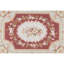 Hand-Knotted High-Quality Red and Green Area Rug