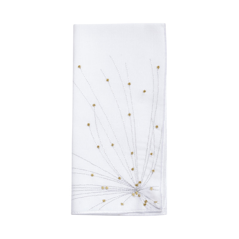 Serviette rectangulaire en polyester sans motif